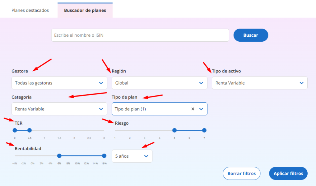 buscador planes de pensiones myinvestor | IFI - invertir en fondos Buscador planes de pensiones Myinvestor