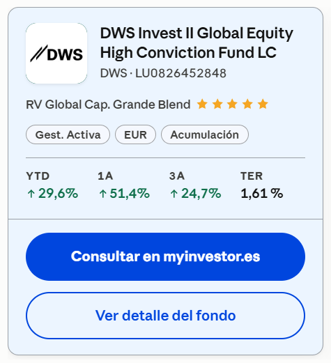 myinvestor conectado con tu IA favorita | IFI - invertir en fondos ficha completa de fondo hecha por el conector IA de Myinvestor