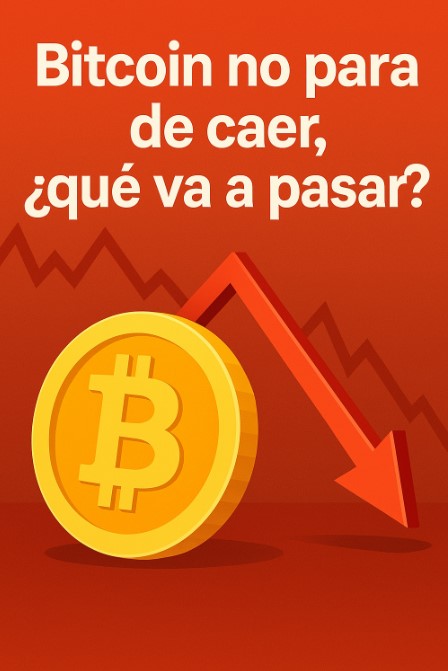 Bitcoin no para de caer, ¿qué va a pasar?