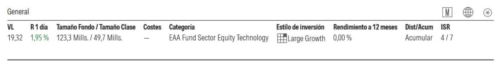 dnb-fund-technology-morningstar-1 | IFI - invertir en fondos Mejores fondos tecnológicos: DNB Fund Technology | Información Morningstar