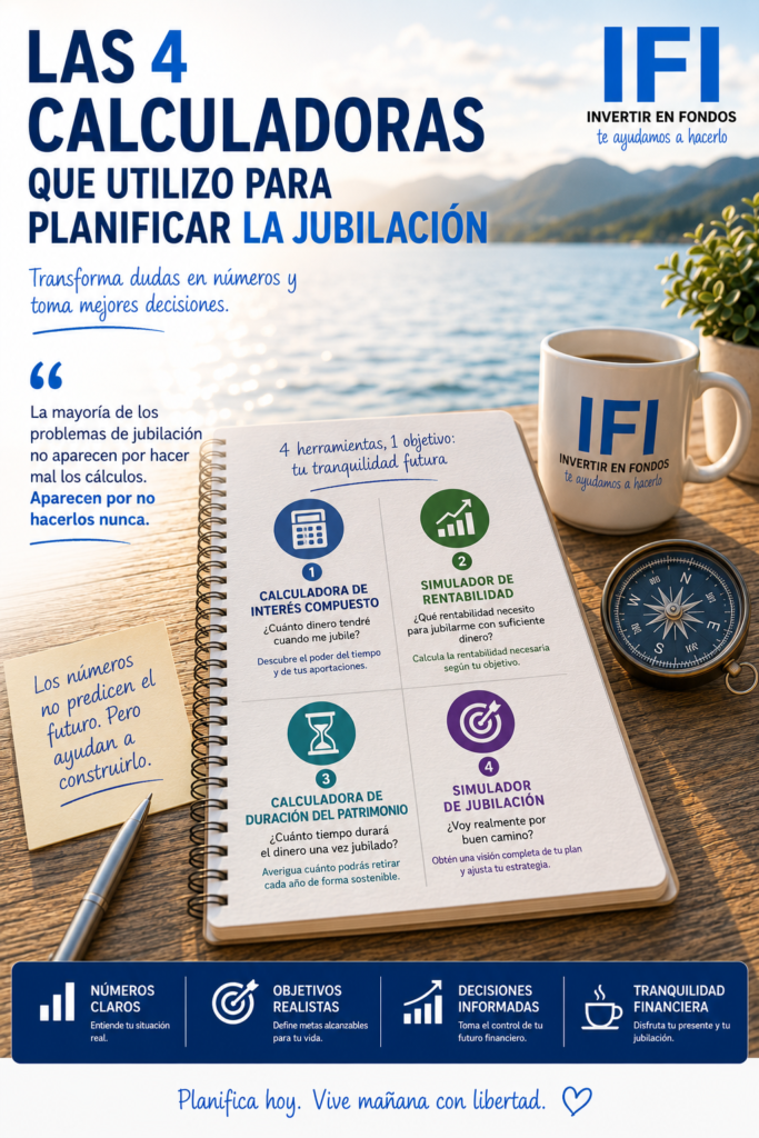 Calculadoras para planificar la jubilacion | IFI - invertir en fondos