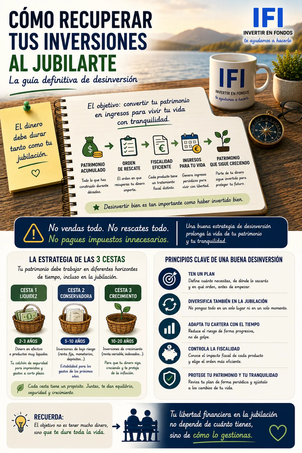 ¿Cómo recuperar tus inversiones al jubilarte: La guía definitiva de desinversión?