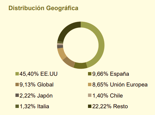 distribucion-geografica-caixabank-master-renta-fija-advised-by | IFI - invertir en fondos Distribución geográfica de la cartera de Caixabank Master Renta Fija Advised By