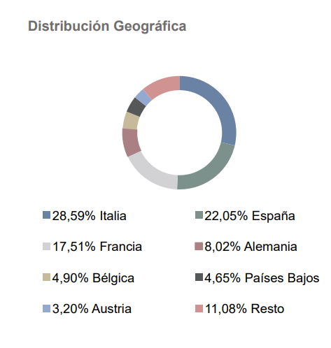 distribucion-geografica-caixbank-master-renta-fija-deuda-publica-3-10 | IFI - invertir en fondos Distribución geográfica de Caixbank Master Renta Fija Deuda Pública 3-10